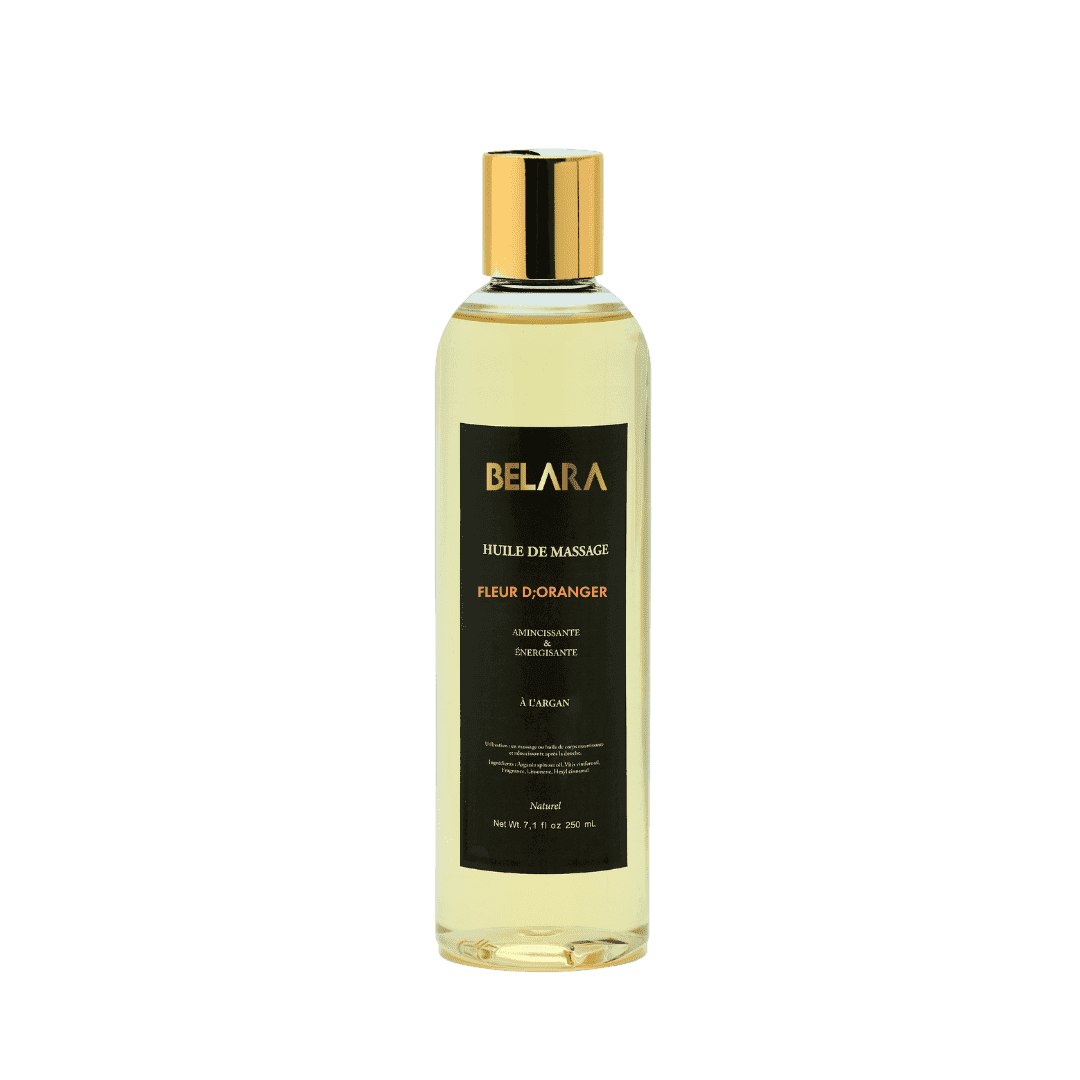 HUILE DE CORPS & MASSAGE FLEUR D'ORANGER - Amincissante & Énergisante