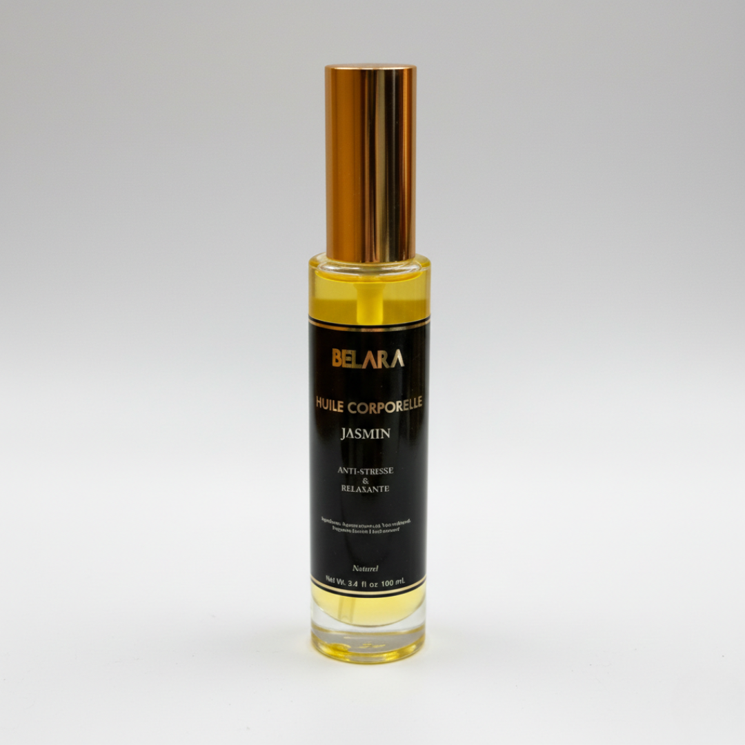 HUILE DE MASSAGE ARGAN & JASMIN Bio | Anti-Stresse