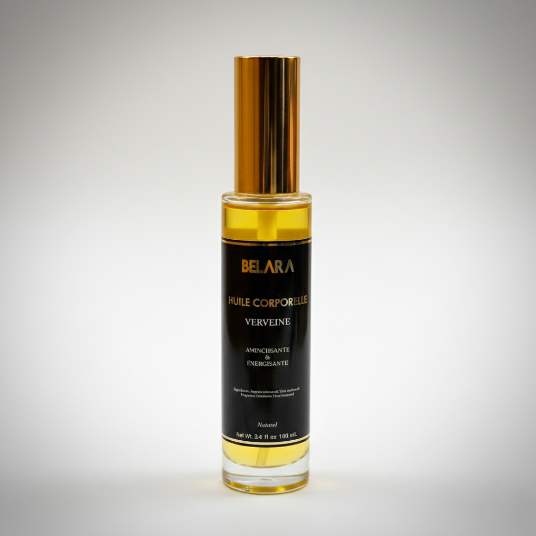 Huile de Massage Argan Verveine Bio | Amincissante & Énergisante