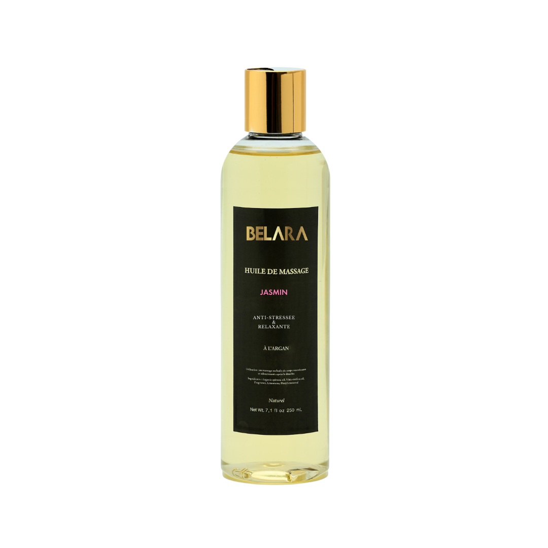 HUILE DE MASSAGE ARGAN & JASMIN Bio | Anti-Stresse