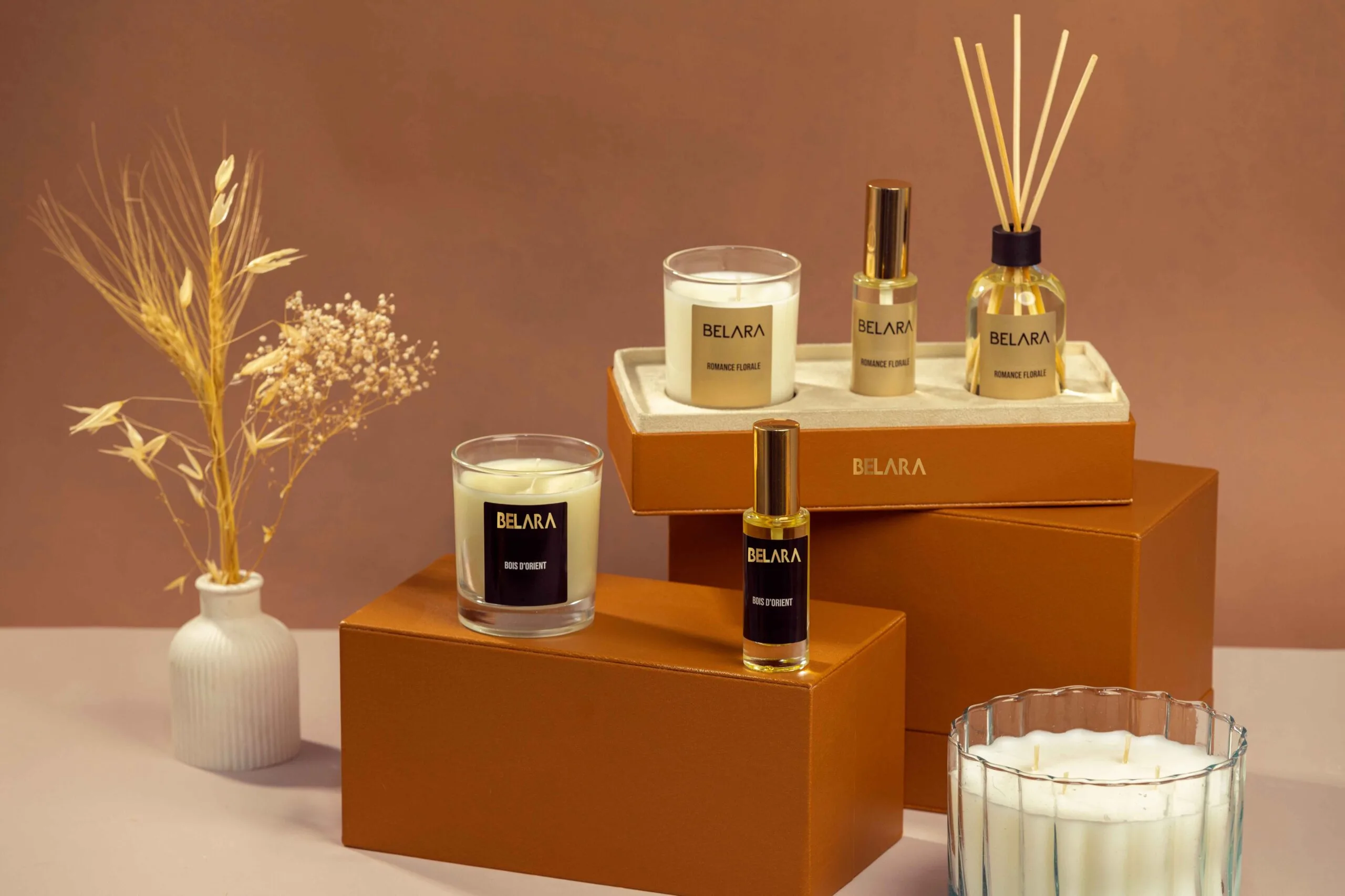 Ambiance | Belara Cosmetics & Spa COFFRET ODYSSÉE - BOIS D'ORIENT