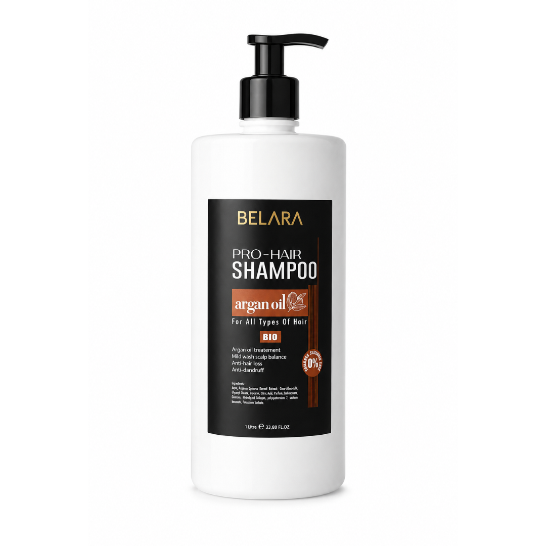 SHAMPOING NATUREL À L'ARGAN - SANS SULFATE | Femmes Enceintes