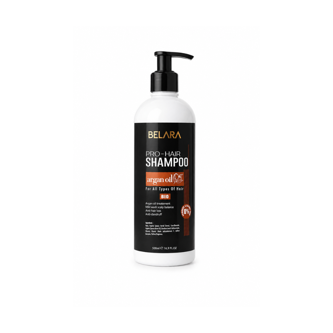 SHAMPOING NATUREL À L'ARGAN - SANS SULFATE | Femmes Enceintes