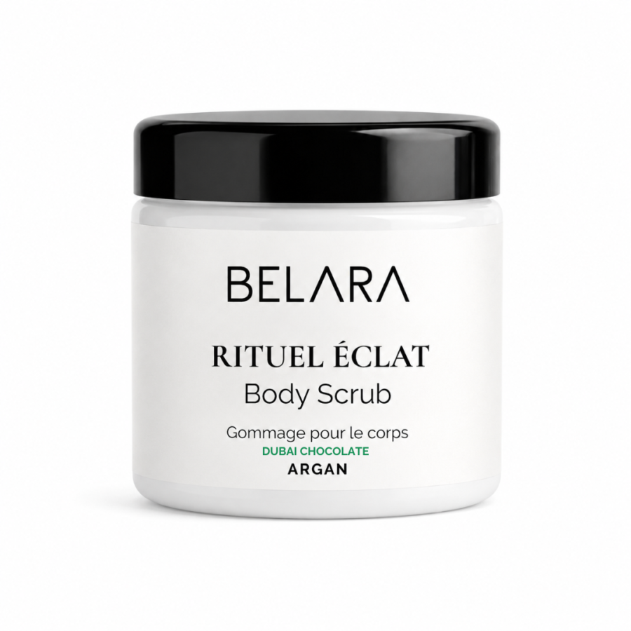 BODY SCRUB SIGNATURE DUBAI CHOCOLATE | RITUEL ÉCLAT ARGAN